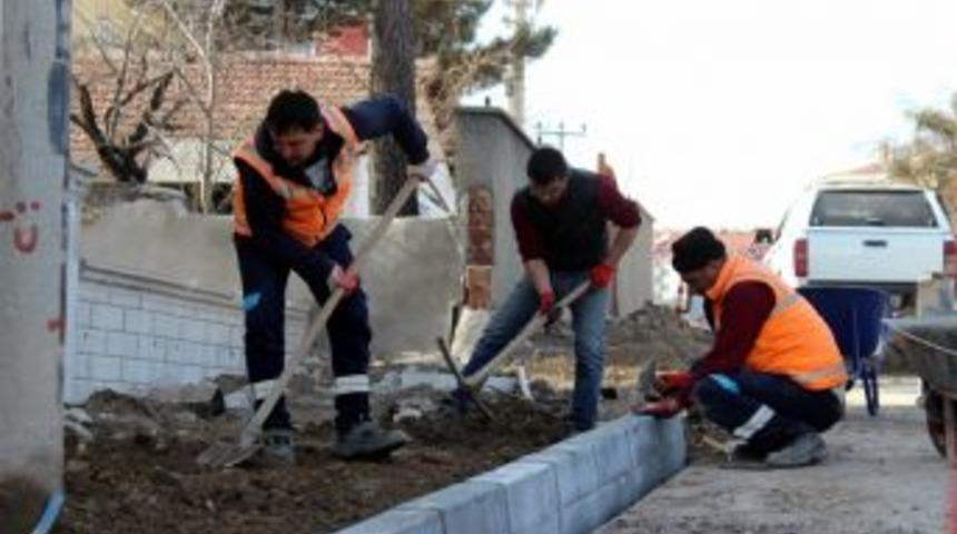 Yeni Yerleşim Alanlarına Yeni Kaldırımlar