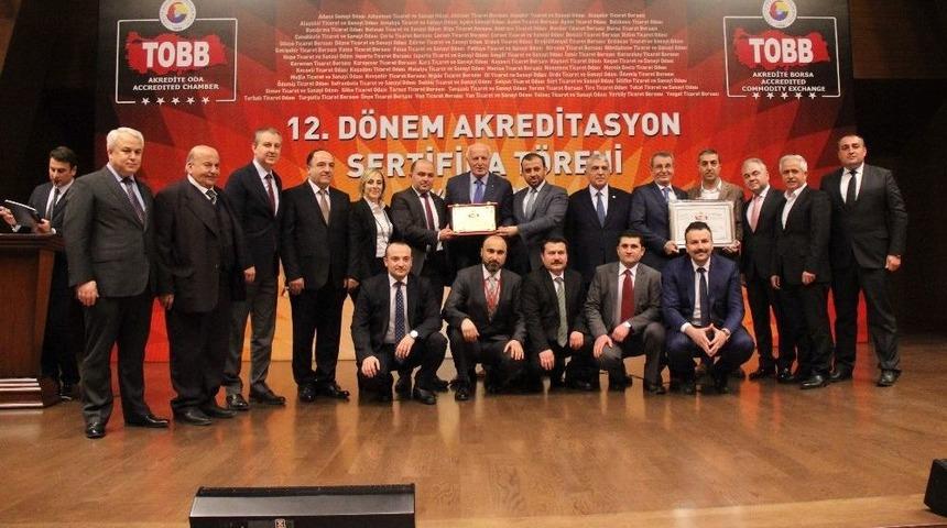Safranbolu Tso C Sınıfı Tobb Akreditasyon Belgesini Aldı