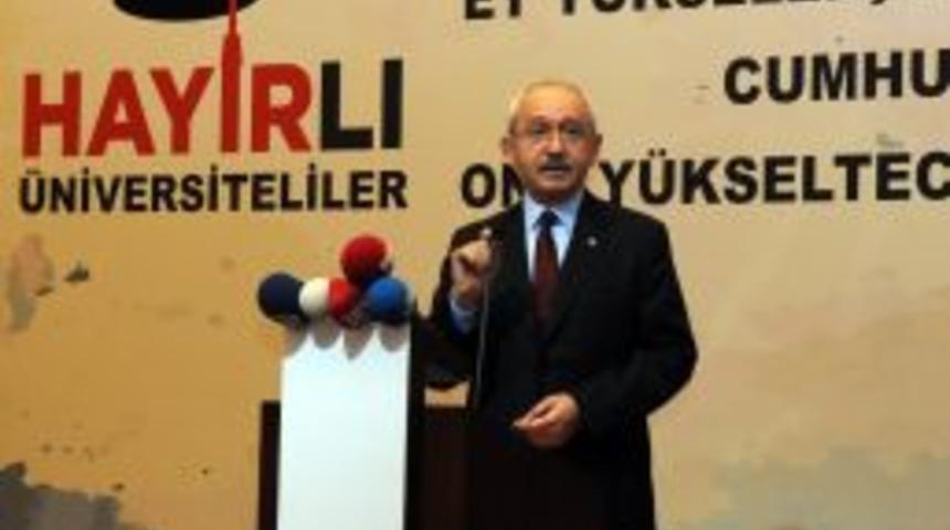 Chp Lideri Kılı&ccedil;daroğlu&rsquo;ndan Gen&ccedil;lere &ldquo;sandığa Gidin&rdquo; &Ccedil;ağrısı