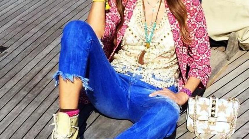 Tuğba Özay, Bodrum'da Klip Çekiminde Yazı Yaşadı