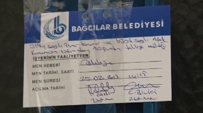 Bağcılar'da Metro &Ccedil;alışması Yakınındaki 4 Bina Tahliye Edildi