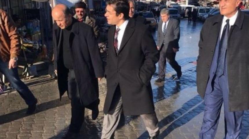 Başkan Vekili &Ouml;zt&uuml;rk&rsquo;ten Esnaf Ziyareti