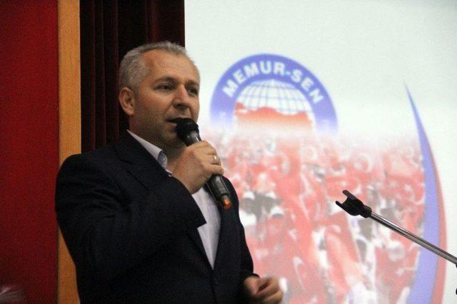 Memur -sen’den Hatay’da 