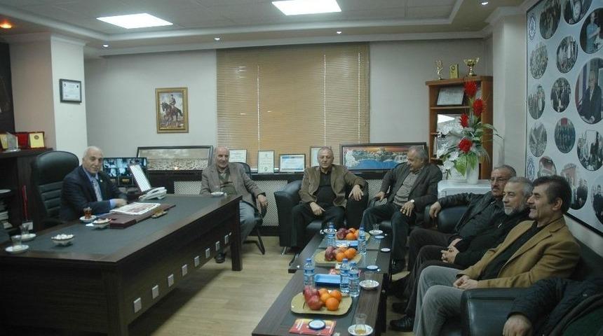 Eski Vekilden Başkan Karael&rsquo;e Ziyaret