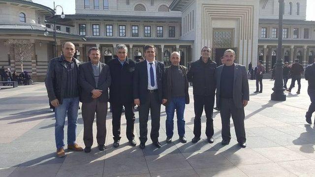 Başkan Yalçın’dan Beştepe Millet Camii’ne Ziyaret