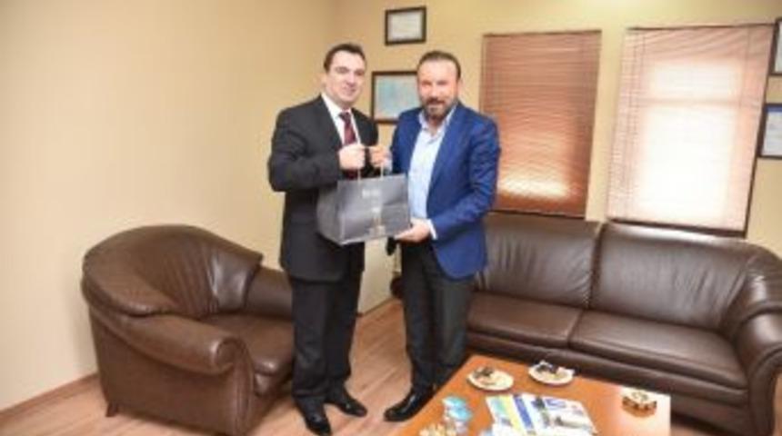 Başkan Doğan’dan İzgaz Müdürüne Ziyaret