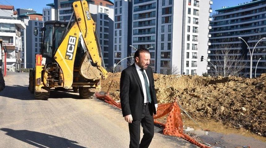 Başkan Doğan, Park Alanındaki &Ccedil;alışmaları İnceledi