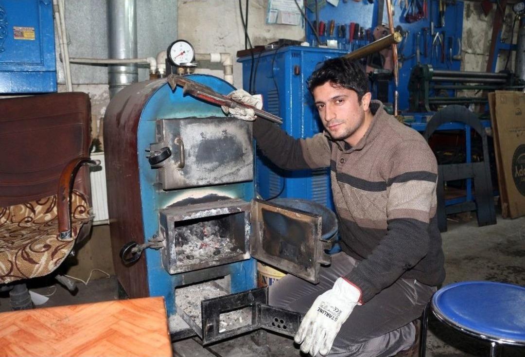 Ziraat M&uuml;hendisi Kalorifer Kazanı &Uuml;retti