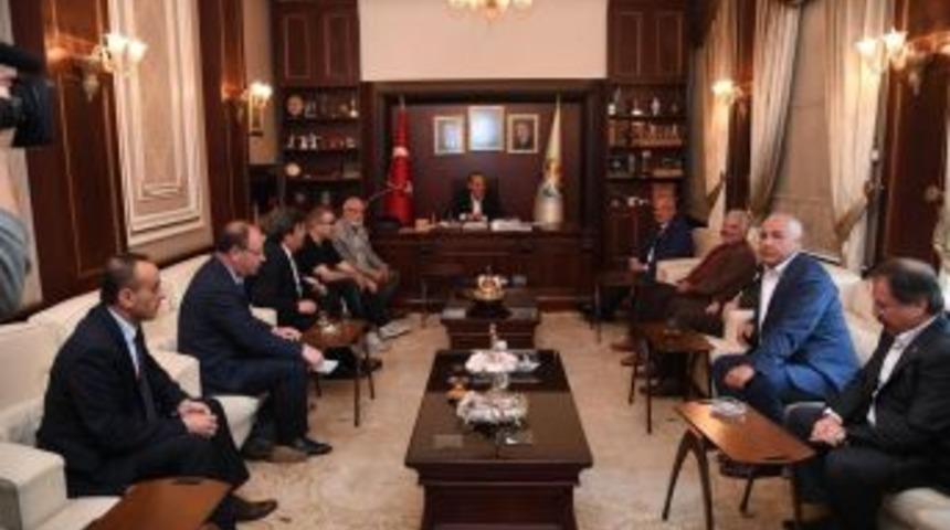 Başkan Kocamaz&rsquo;dan Başkan S&ouml;zl&uuml;&rsquo;ye Ziyaret