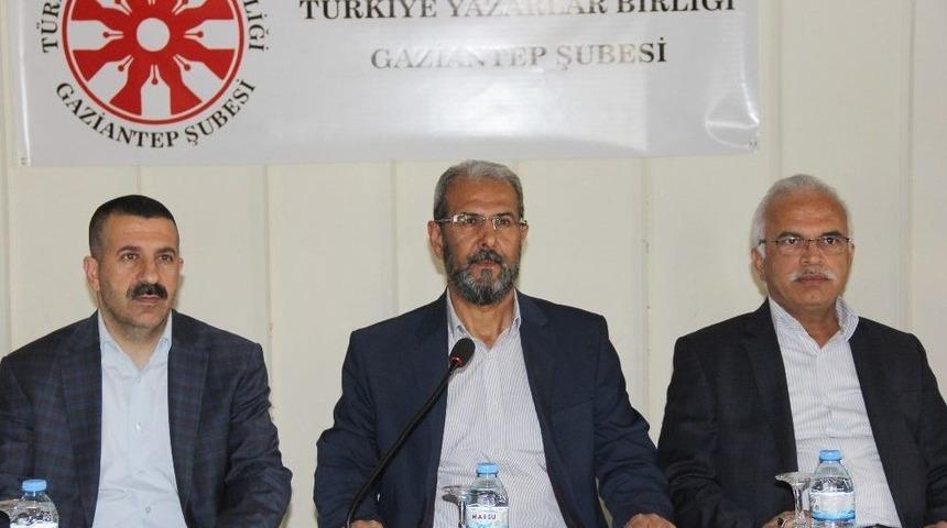 T&uuml;rkiye Yazarlar Birliği Gaziantep Şubesi A&ccedil;ıldı