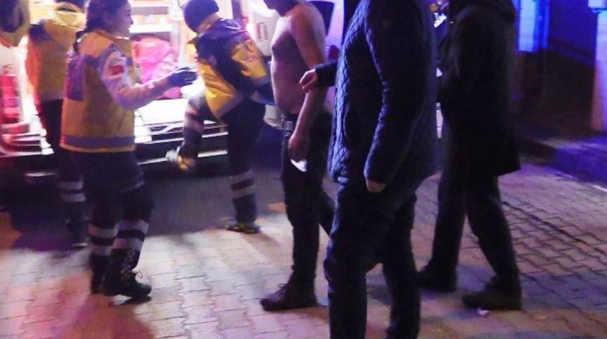 Suriyeli Genci Darp Edip Bı&ccedil;akladılar