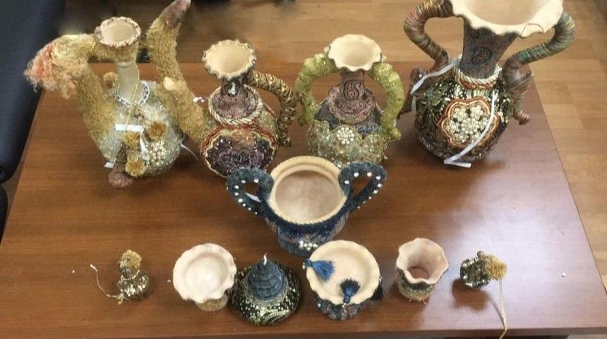 Vazo İ&ccedil;erisinde Uyuşturucu Sevkiyatı