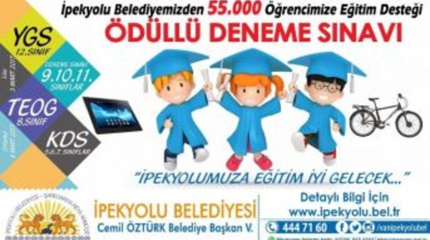 İpekyolu Belediyesinden 55 Bin &Ouml;ğrenciye Eğitim Desteği