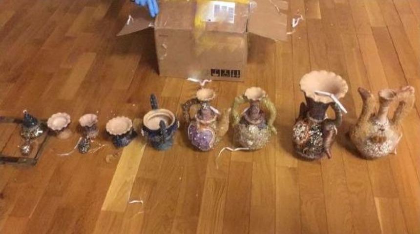 Dekoratif Vazolardan Uyuşturucu &Ccedil;ıktı