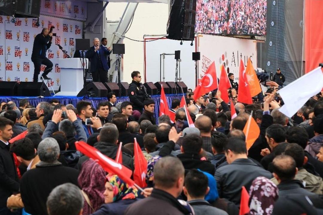 Başbakan Yıldırım Kahramankazanlılara Seslendi