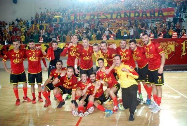 Göztepe-Hurry Up Hentbol: 22-20 (Challenge Cup 3'üncü Tur)