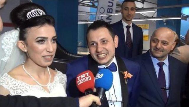 Olimpiyat Metro İstasyonu'nda Ikinci Nikah...