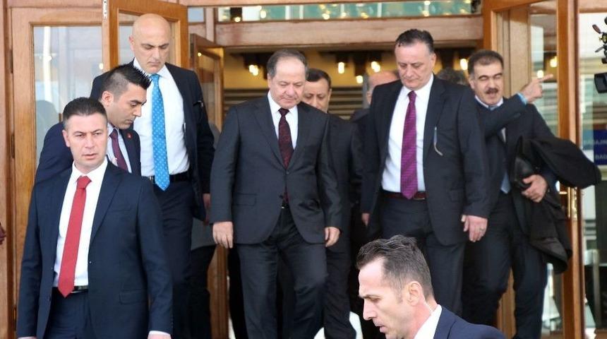 Mesut Barzani İstanbul&rsquo;da