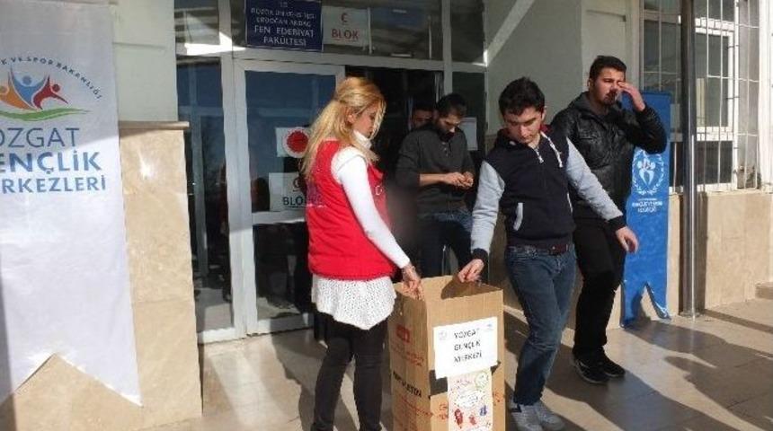 Yozgat&rsquo;ta Toplanan Kırtasiye Malzemeleri İhtiya&ccedil; Sahibi &Ouml;ğrencilere Dağıtılacak
