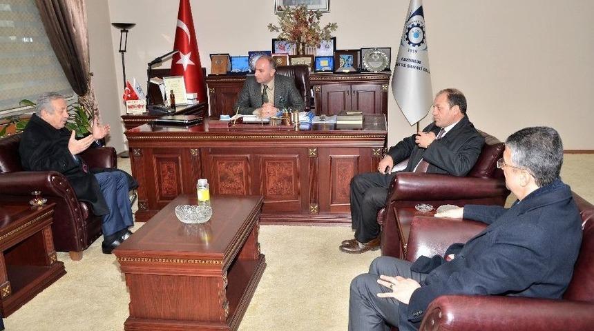 Mhp Genel Başkan Yardımcısı Adan&rsquo;dan Etso&rsquo;ya Ziyaret