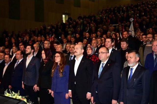 Bakan Soylu, Çanakkale'de 'evet' Oyu Istedi