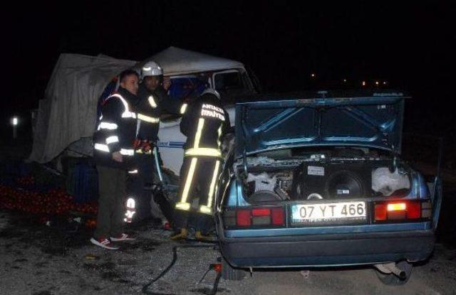 Eşini Almaya Giderken Kazada Yaşamını Yitirdi