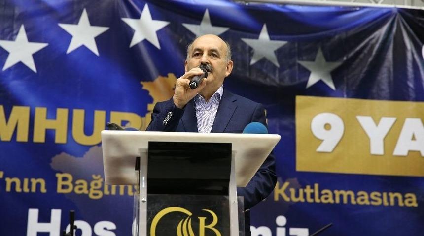 Bakan M&uuml;ezzinoğlu Kosova&rsquo;nın Bağımsızlık Yıld&ouml;n&uuml;m&uuml; Kutlamalarına Katıldı