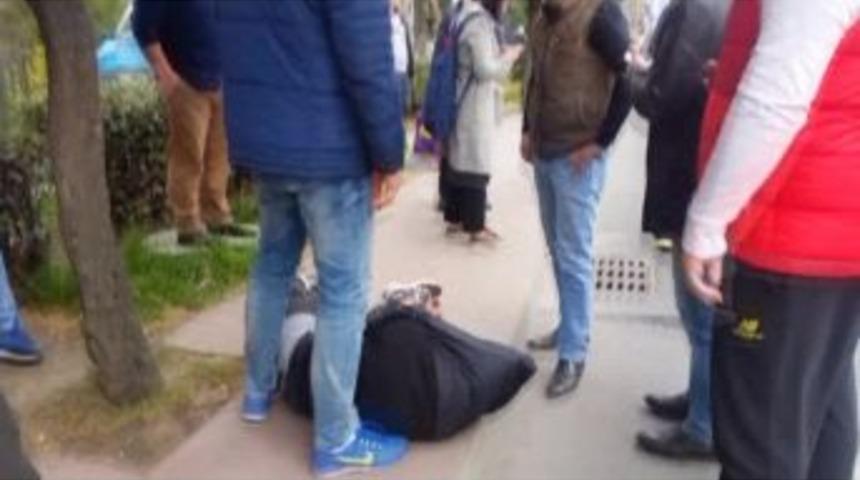 (&ouml;zl Haber) Hırsıza Vatandaştan Meydan Dayağı