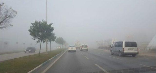 Bursa’da Sisli Hava Trafiği Olumsuz Etkiliyor