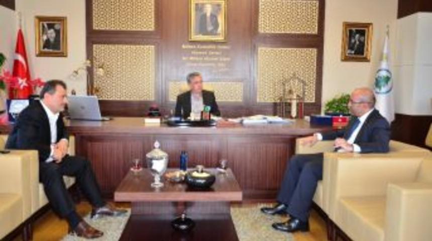 Bozova Kaymakamı G&ouml;ker&rsquo;den Pursaklar Belediyesine Ziyaret