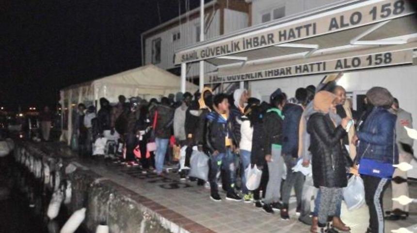 Ayvacık'ta 60 Ka&ccedil;ak Yakalandı