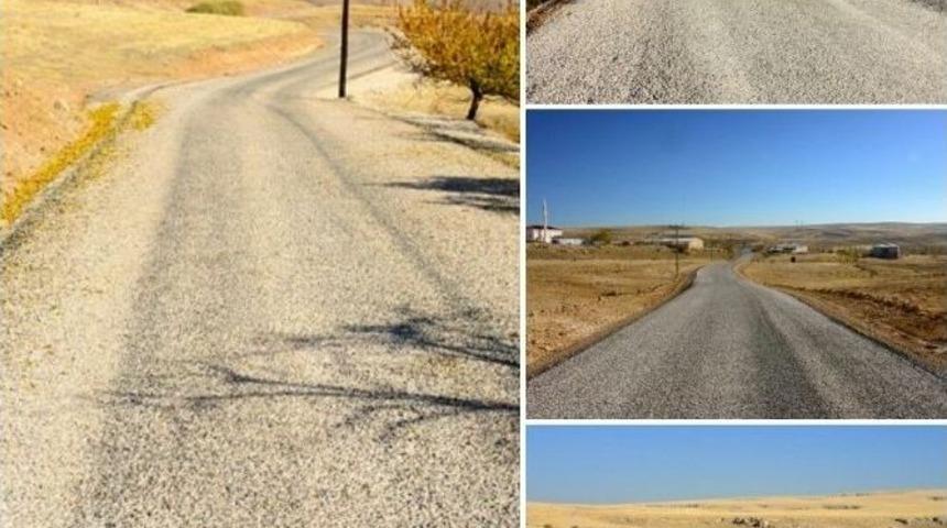 Kuluncak İl&ccedil;esinde 50 Kilometre Yol Asfaltlandı
