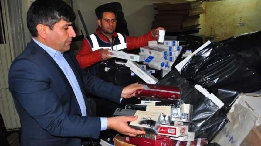 Manisa'da Pkk'nın 156 Bin Paket Kaçak Sigarasına El Konuldu