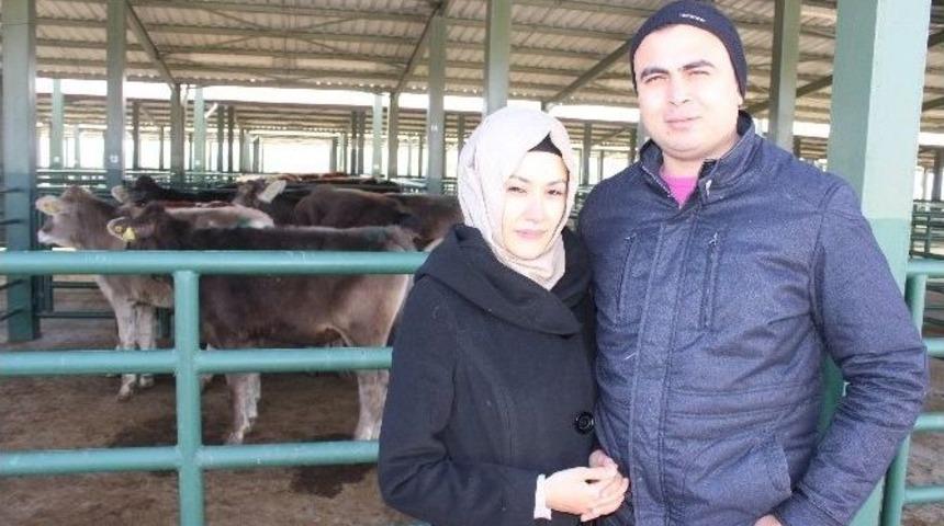 Tavşanlı&rsquo;da 15 Bayan &Ccedil;ift&ccedil;iye D&uuml;ve