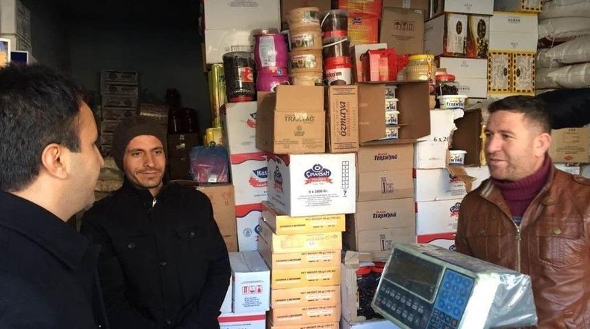 Belediye Başkan Vekili D&uuml;ndar&rsquo;ın Esnaf Ziyaretleri