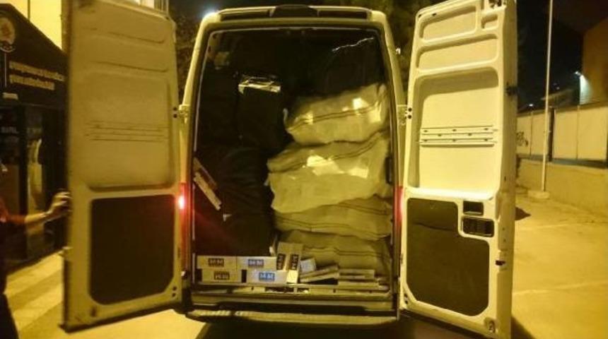 45 Bin 390 Paket Ka&ccedil;ak Sigara Ele Ge&ccedil;irildi