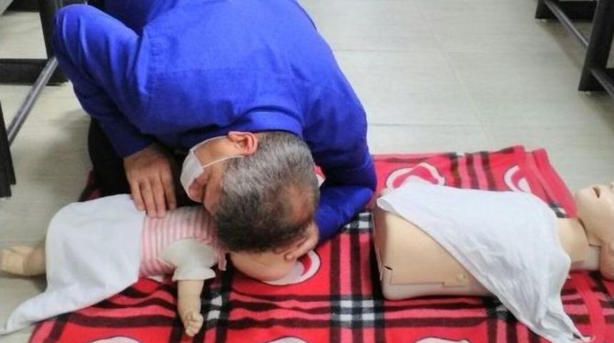 Teski Personeline İlkyardım Eğitimlerine Devam Ediliyor