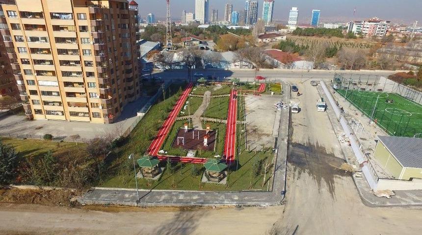 Ankara B&uuml;y&uuml;kşehirden G&ouml;rme Engellilere &Ouml;zel Park