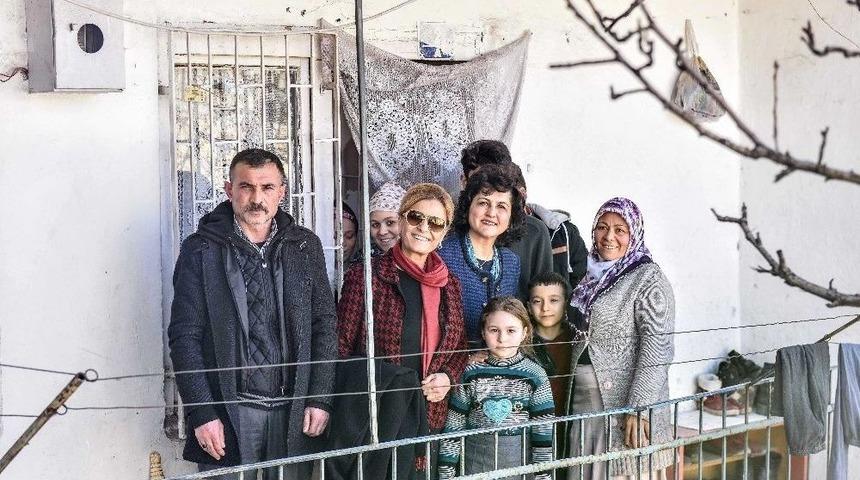 Nevin G&ouml;k&ccedil;ek&rsquo;ten İhtiya&ccedil; Sahibi Aileye Ziyaret