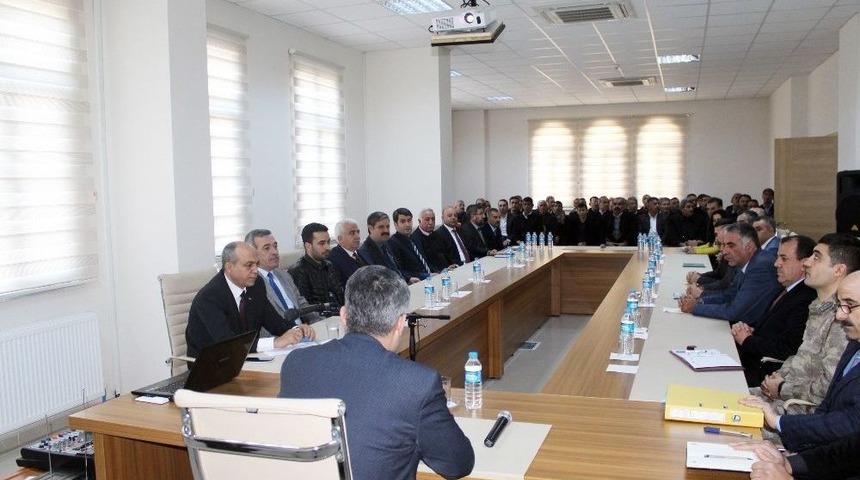 Bing&ouml;l&rsquo;de Muhtarlar Bilgilendirildi