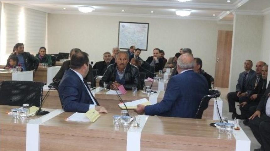 İl Genel Meclisi&rsquo;nde Yelatan K&ouml;y&uuml;&rsquo;n&uuml;n Su Sorunu Tartışıldı