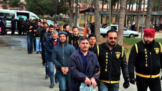 38 Sahte Savcı Ve Polis Adliyede