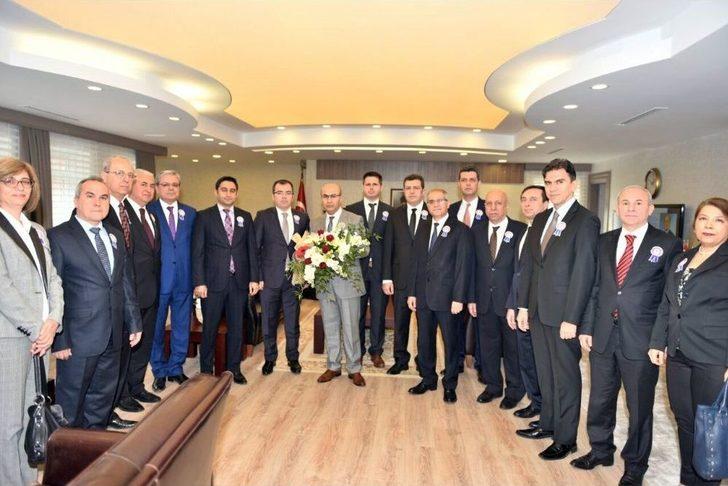 Vergi Dairesi Başkanı Ahmet Tunalı’dan Vali Demirtaş’a “vergi Haftası” Ziyareti