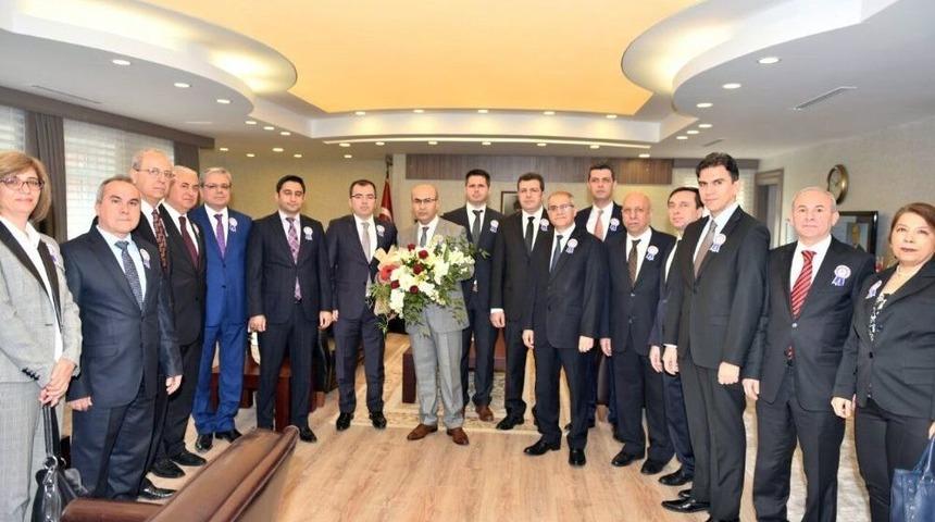 Vergi Dairesi Başkanı Ahmet Tunalı’dan Vali Demirtaş’a “vergi Haftası” Ziyareti