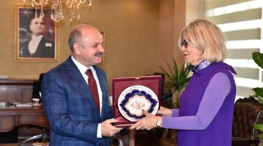 Portekiz&rsquo;in Ankara B&uuml;y&uuml;kel&ccedil;isi Silva, Mersin&rsquo;de