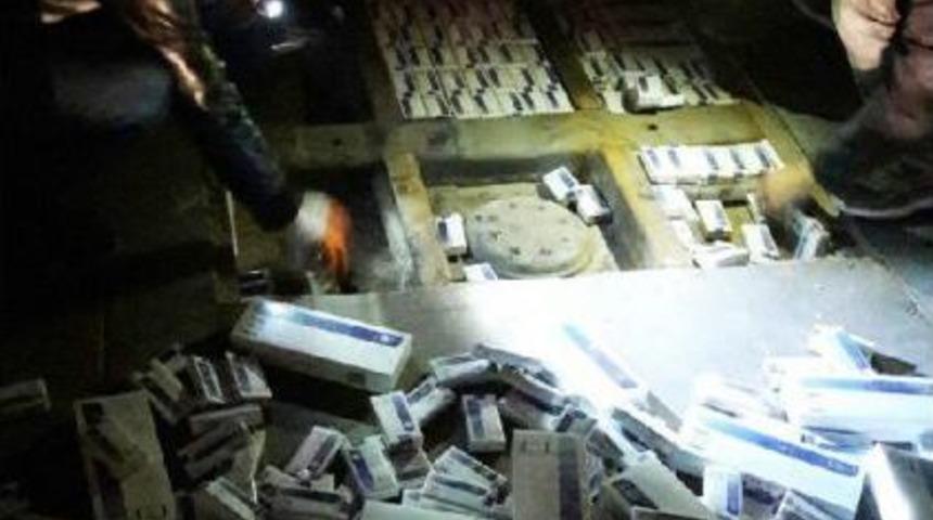 Şanlıurfa'da Sigara Kaçakçılığına 8 Tutuklama