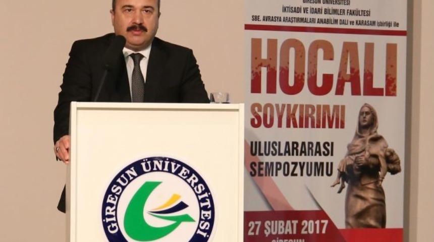 Giresun &Uuml;niversitesi, Hocalı Katliamı&rsquo;nı Konuşuyor