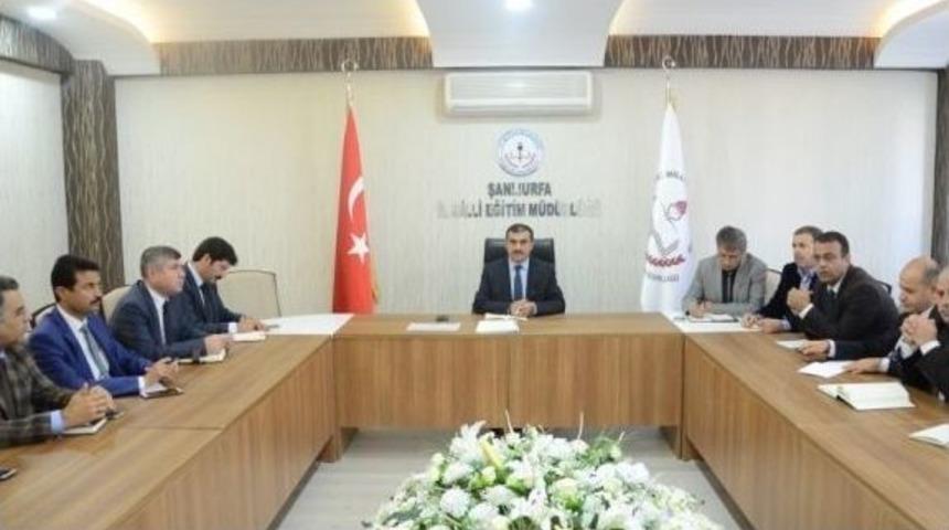 İl Milli Eğitim M&uuml;d&uuml;rl&uuml;ğ&uuml;nde İstişare Toplantısı Yapıldı