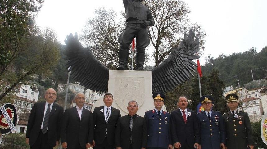 Şehit Fethi Bey &Ouml;l&uuml;m&uuml;n&uuml;n 103. Yılında Fethiye&rsquo;de Anıldı