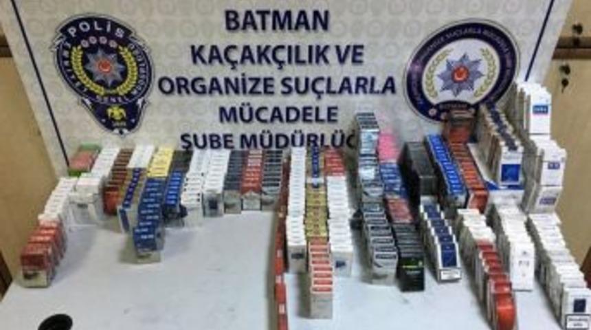 Batman&rsquo;da 15 Bin 328 Paket Ka&ccedil;ak Sigara Ele Ge&ccedil;irildi